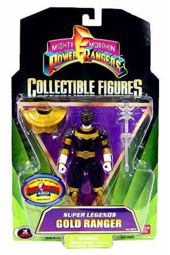 Power Rangers Collectible Figures Super Legends Gold Ranger Action Figure
