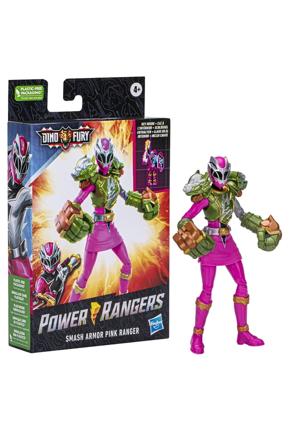 Collectible Pink Ranger Action Figures, Plastic Dino Fury, 0 5 lb