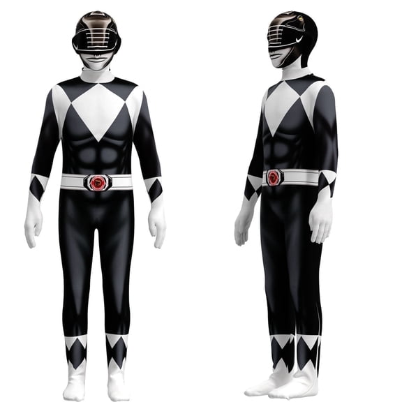 Power Rangers Cosplay Jumpsuit Fancy Dress up costume party Playsuit