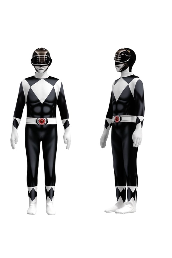 Power Rangers Cosplay Jumpsuit Fancy Dress up costume party Playsuit