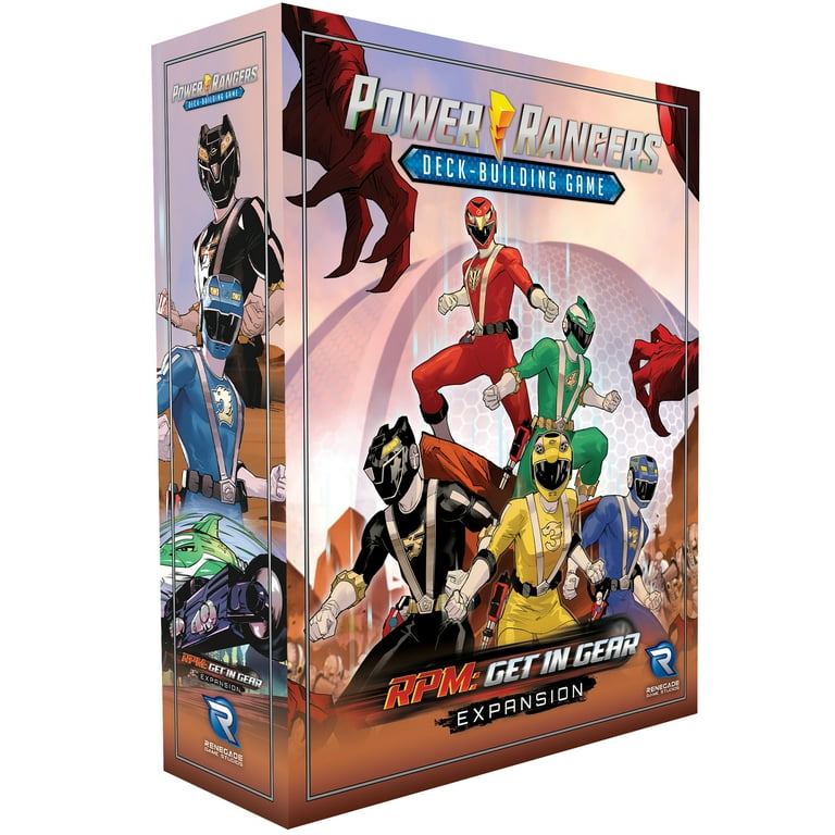 Power Rangers Deck-Building Game RPM: Get In Gear Expansion - Ages 14+, 2-4  Players, 30-70 Min 