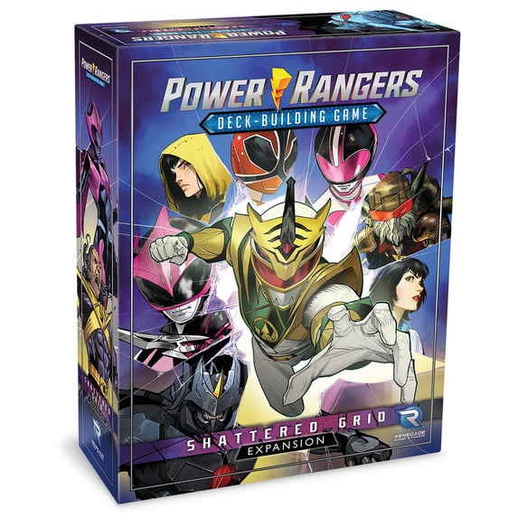 Power Rangers Building Lab Power Rangers Deck-Building Game: Shattered Grid Expansion - New ...