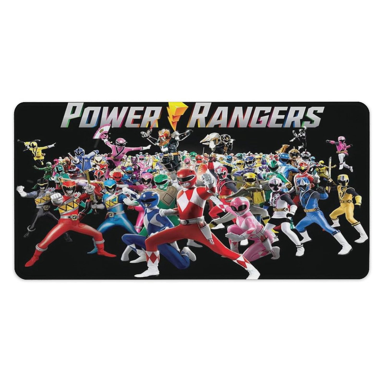 Power Rangers Desk Mat, Big Desk Pad, Extended Gaming Mouse Pad, Large ...