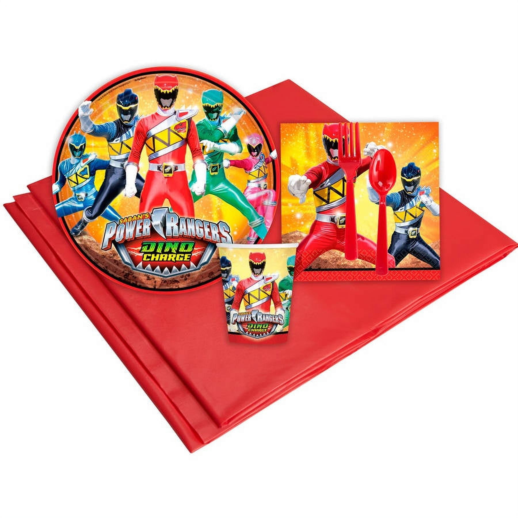 Power Rangers Dino Charge 8-Guest Party Pack - Walmart.com