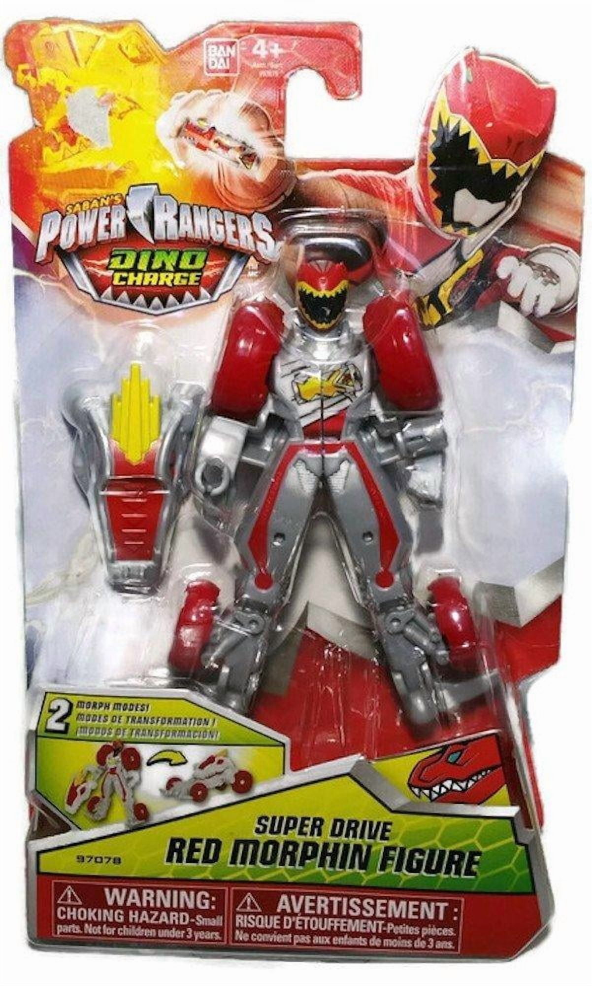 Power Rangers Dino Charge Super Drive Red Morphin Figure