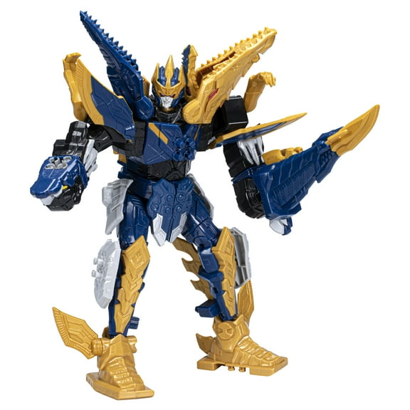 Power Rangers Dino Fury Mosa Razor Zord Kids 4 and Up Morphing Dino Robot