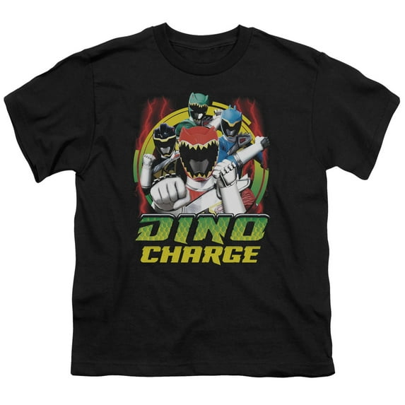 Power Rangers - Dino Lightning - Youth Short Sleeve Shirt - Small