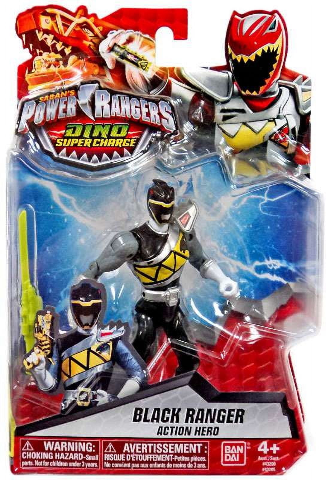 Power Rangers Dino Super Charge Black Ranger Action Hero Action