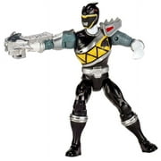Power Rangers Dino Super Charge Dino Steel Black Ranger Action Figure