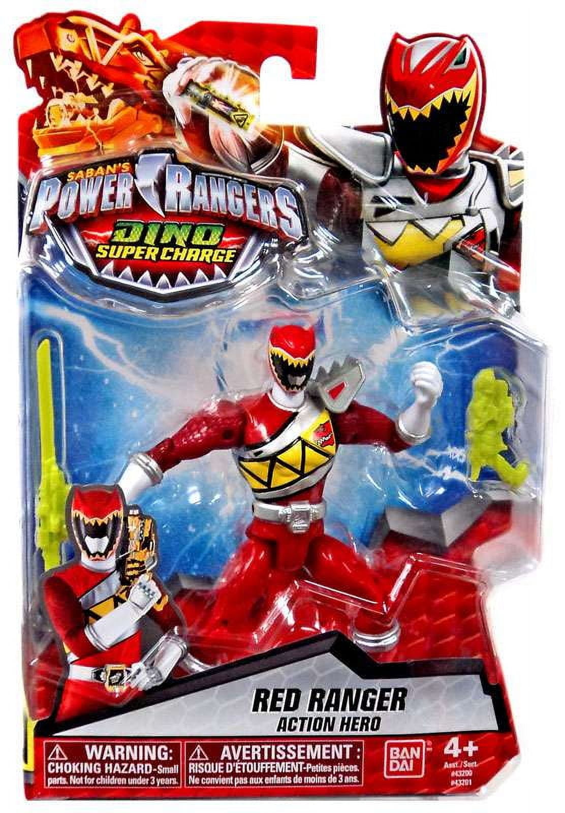 Power Rangers Dino Super Charge Red Ranger Action Hero Action Figure ...