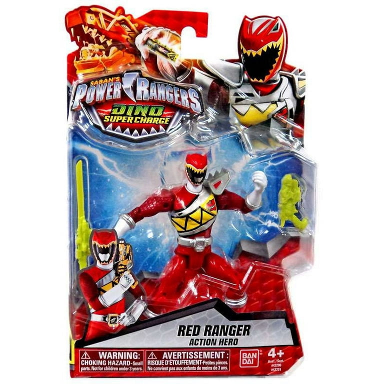 Power Rangers Dino Super Charge Red Ranger Action Hero Action