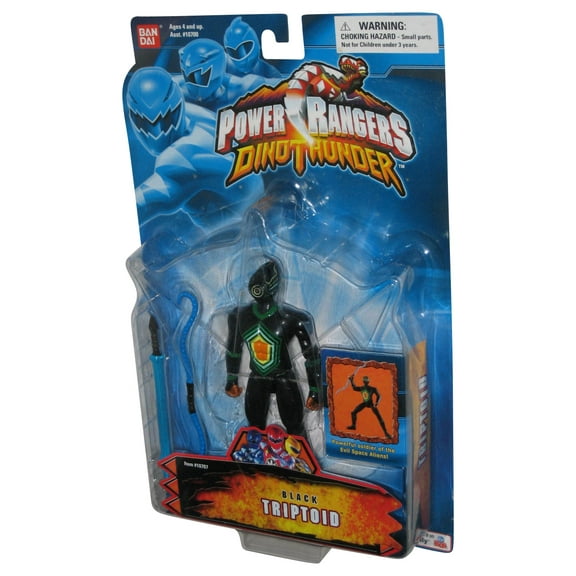 Power Rangers Dino Thunder Black Triptoid (2003) Bandai Action Figure