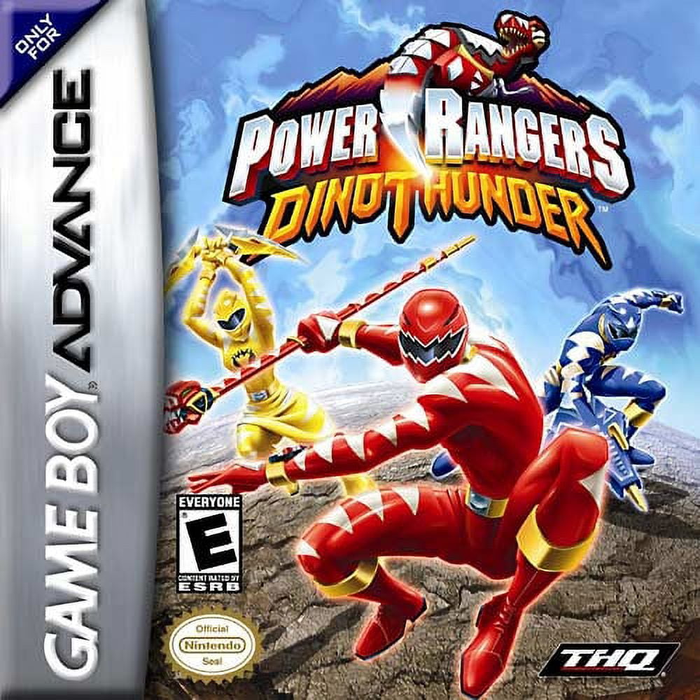 Power Rangers: Dino Thunder - Nintendo Gameboy Advance GBA (Used) - Walmart.com