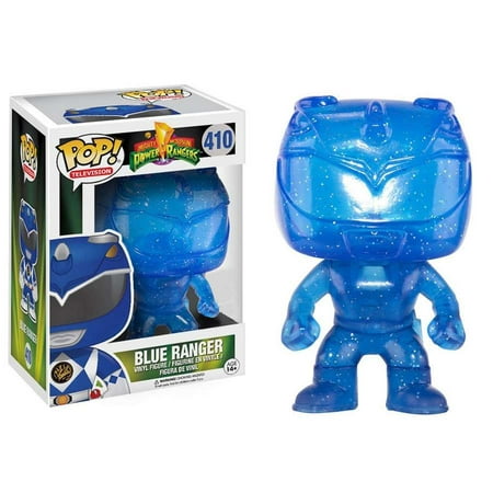 Power Rangers Funko POP! TV Blue Ranger Vinyl Figure (Translucent Glitter)