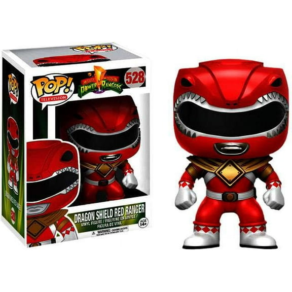 Power Rangers Funko POP! TV Dragon Shield Red Ranger Vinyl Figure