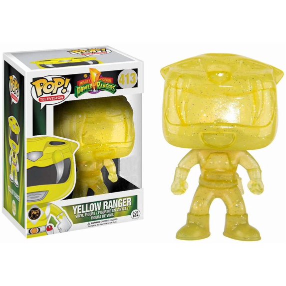 Power Rangers Funko POP! TV Yellow Ranger Vinyl Figure (Morphing)