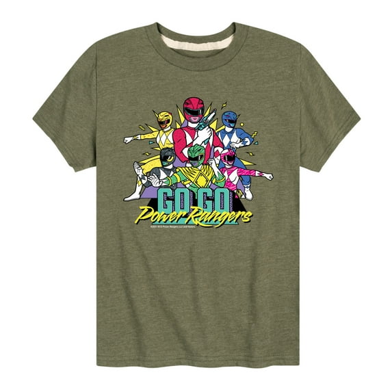 Power Rangers - Go Go - Boy's Short Sleeve Tee