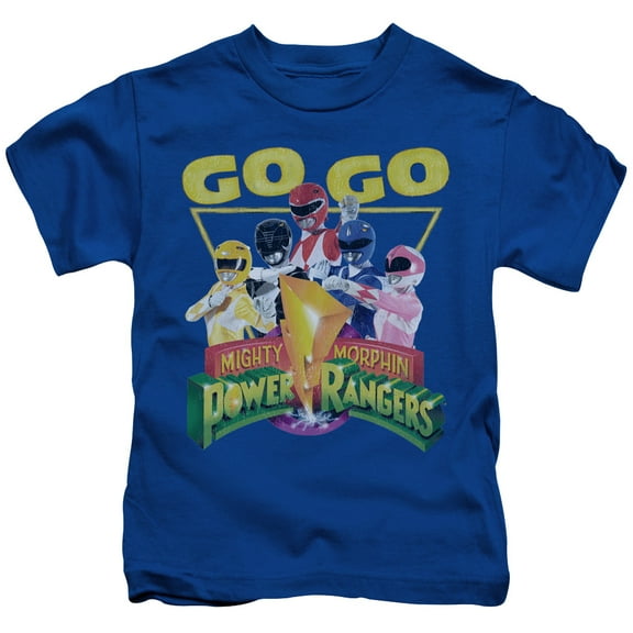 Power Rangers Little Boys' Go Go Childrens T-shirt 4 Blue