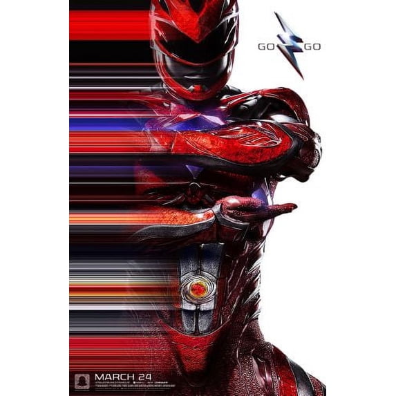 Power Rangers Go Go Movie Poster Reprint 27Inx40In for any room 27x40 ...