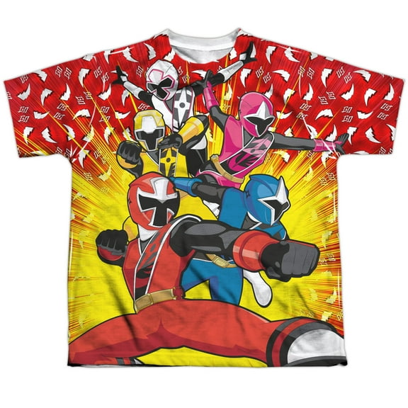 Power Rangers - Go Go Ninja Steel - Youth Short Sleeve Shirt - X-Large