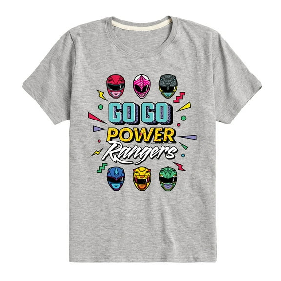 Power Rangers - Go Go Power Rangers - Boy's Short Sleeve Tee