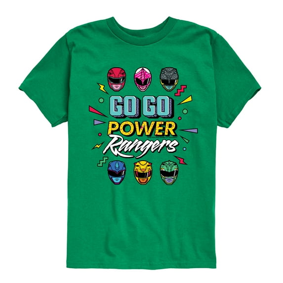 Power Rangers - Go Go Power Rangers - Boy's Short Sleeve Tee
