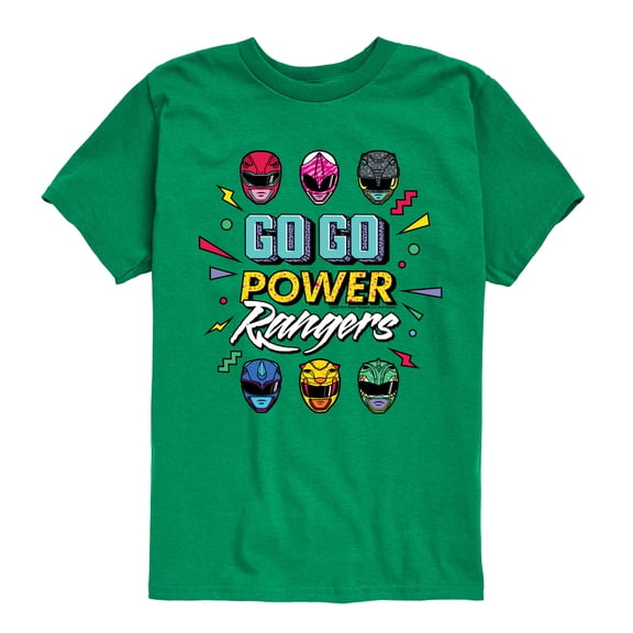 Power Rangers - Go Go Power Rangers - Boy's Short Sleeve Tee