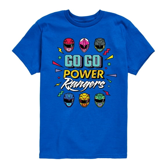 Power Rangers - Go Go Power Rangers - Boy's Short Sleeve Tee