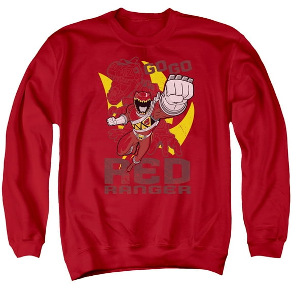 Power Rangers - Go Red - Crewneck Sweatshirt - Small