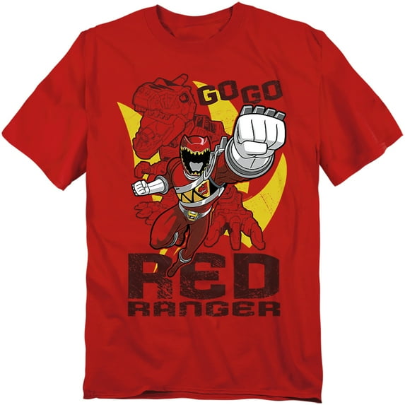 Power Rangers T-Shirt Go Red Unisex Graphic Tee For Men & Women