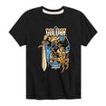 thumbnail image 1 of Power Rangers - Goldar - Boy's Short Sleeve Tee, 1 of 4