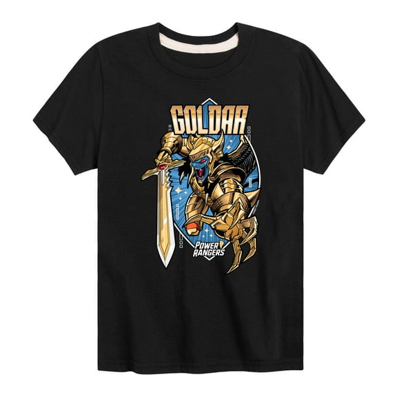 Power Rangers - Goldar - Boy's Short Sleeve Tee