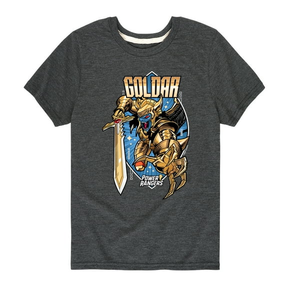 Power Rangers - Goldar - Boy's Short Sleeve Tee