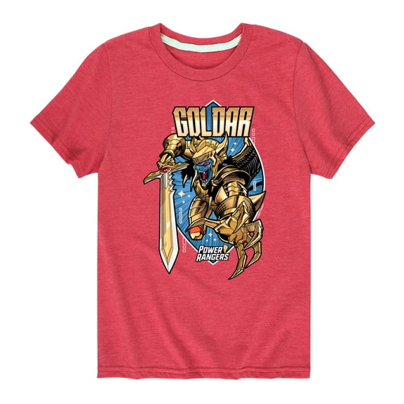 Power Rangers - Goldar - Boy's Short Sleeve Tee