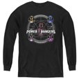 thumbnail image 1 of Power Rangers & Greatest Glory Youth Long Sleeve Tee Shirt, Black - Medium, 1 of 1