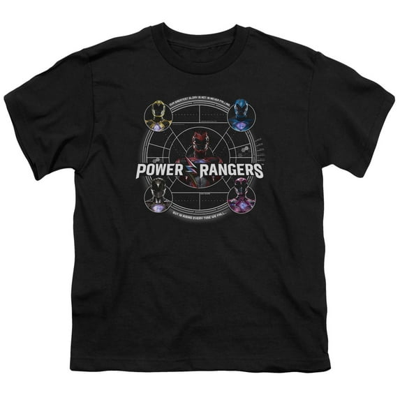 Power Rangers - Greatest Glory - Youth Short Sleeve Shirt - Small