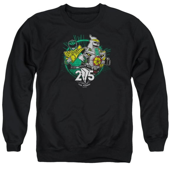 Power Rangers - Green 25 - Crewneck Sweatshirt - Large