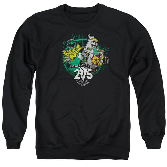 Power Rangers - Green 25 - Crewneck Sweatshirt - X-Large