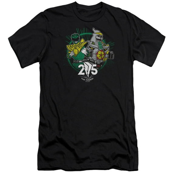 Power Rangers - Green 25 - Premium Slim Fit Short Sleeve Shirt - XX-Large