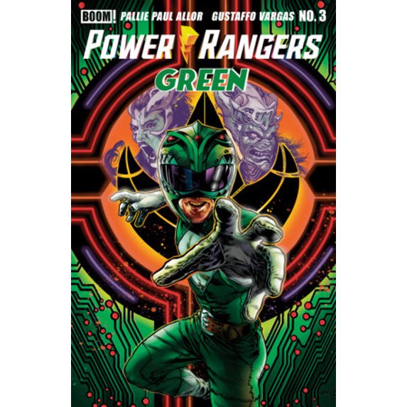 Collectible Power Rangers Green #3 Cover A - Boom Entertainment ...