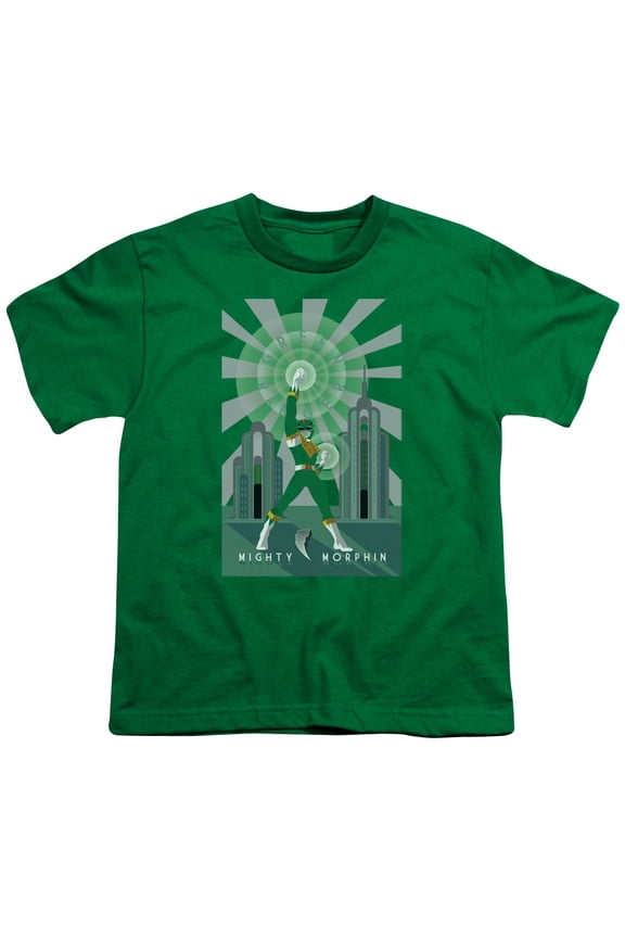 - Green Ranger Deco - Youth Short Sleeve Shirt - Large