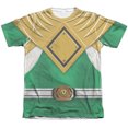 thumbnail image 1 of Power Rangers - Green Ranger (Front/Back Print) - Short Sleeve Shirt - Small, 1 of 2