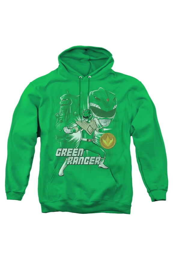 - Green Ranger - Pull-Over Hoodie - Medium