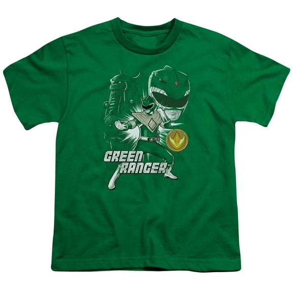 Power Rangers - Green Ranger - Youth Short Sleeve Shirt - Small