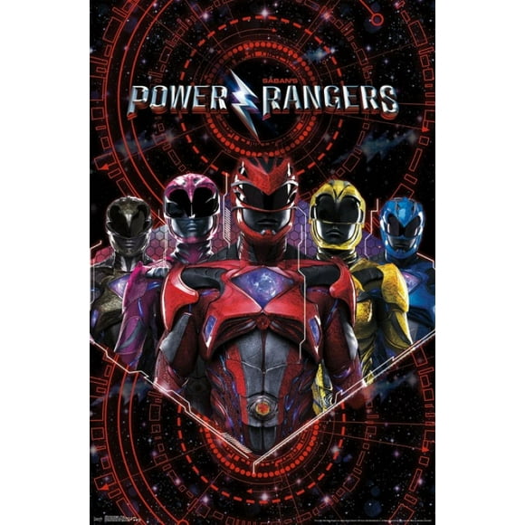 Power Rangers - Group Poster Print (22 x 34)