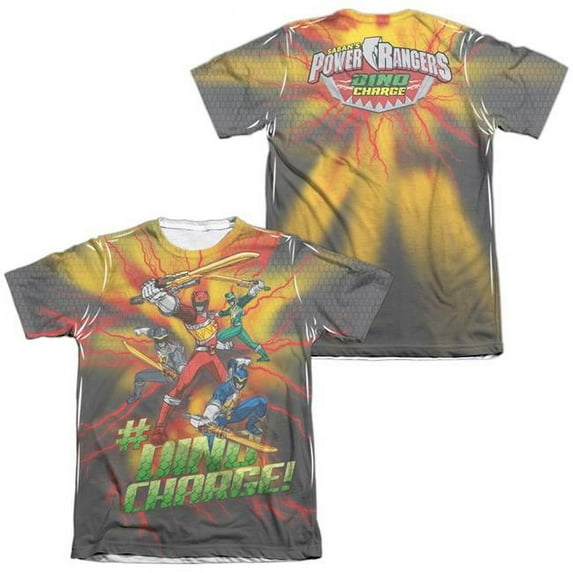 Power Rangers - Hashtag (Front/Back Print) - Short Sleeve Shirt - XXX-Large