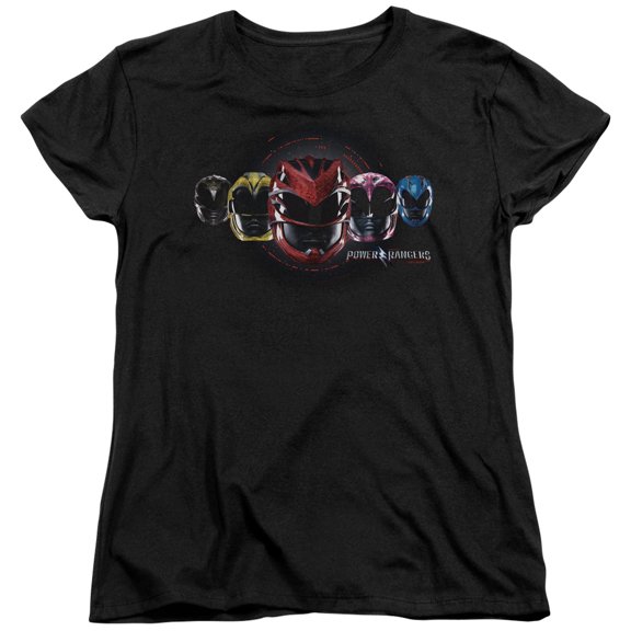 Power Rangers - Head Group - Women's Short Sleeve Shirt - Medium