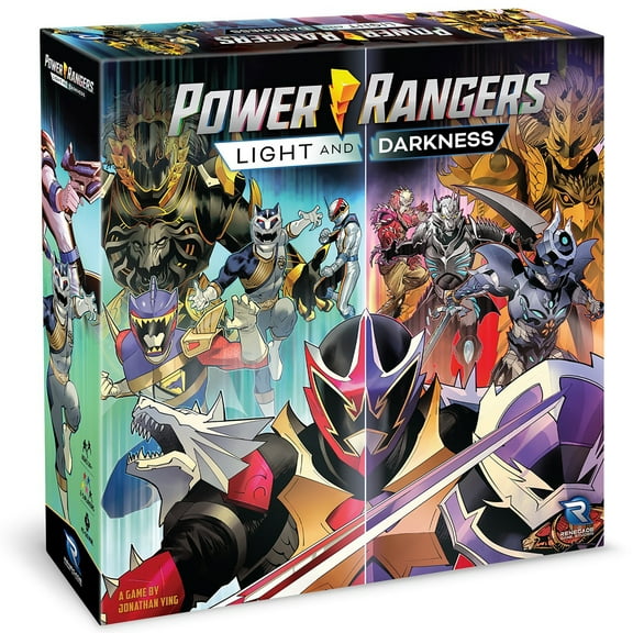 Power Rangers Heroes of the Grid: Light & Darkness Expansion - RPG Boardgame, Renegade Game Studios, Role Playing, Ages 14+, 2-5 Players, 45-60 Minute Play Time