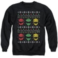 thumbnail image 1 of Power Rangers Ho Ho Power Rangers Ugly Christmas Unisex Adult Crewneck Sweatshirt, 1 of 5