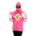 thumbnail image 1 of Power Rangers I Am Pink Ranger Full Zip Costume Hoodie Sweatshirt, 1 of 2